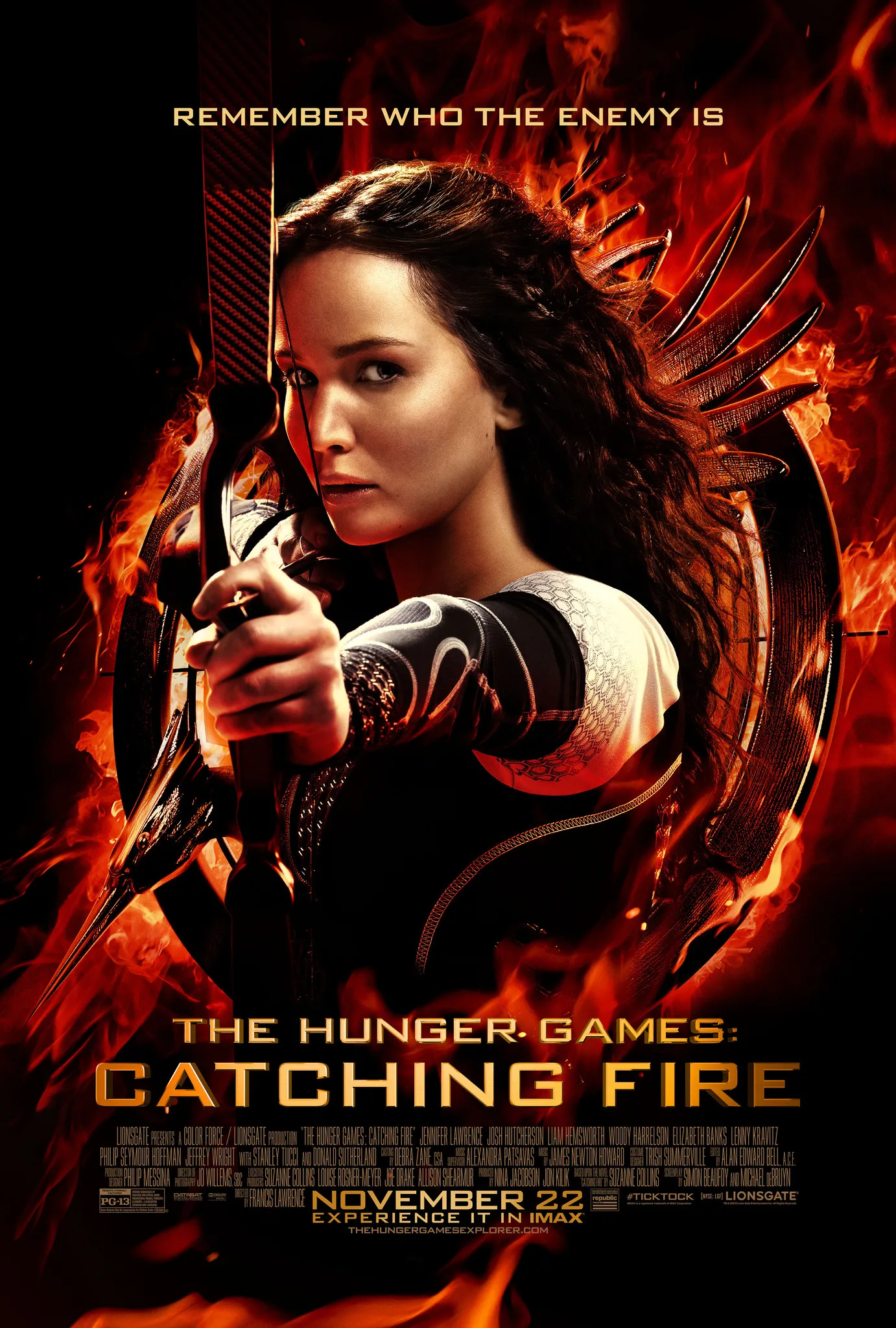  فیلم The Hunger Games: Catching Fire 2013