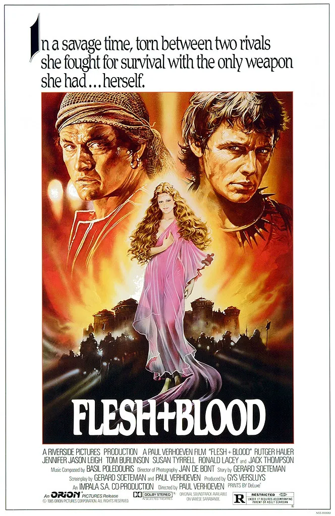  فیلم Flesh+Blood 1985