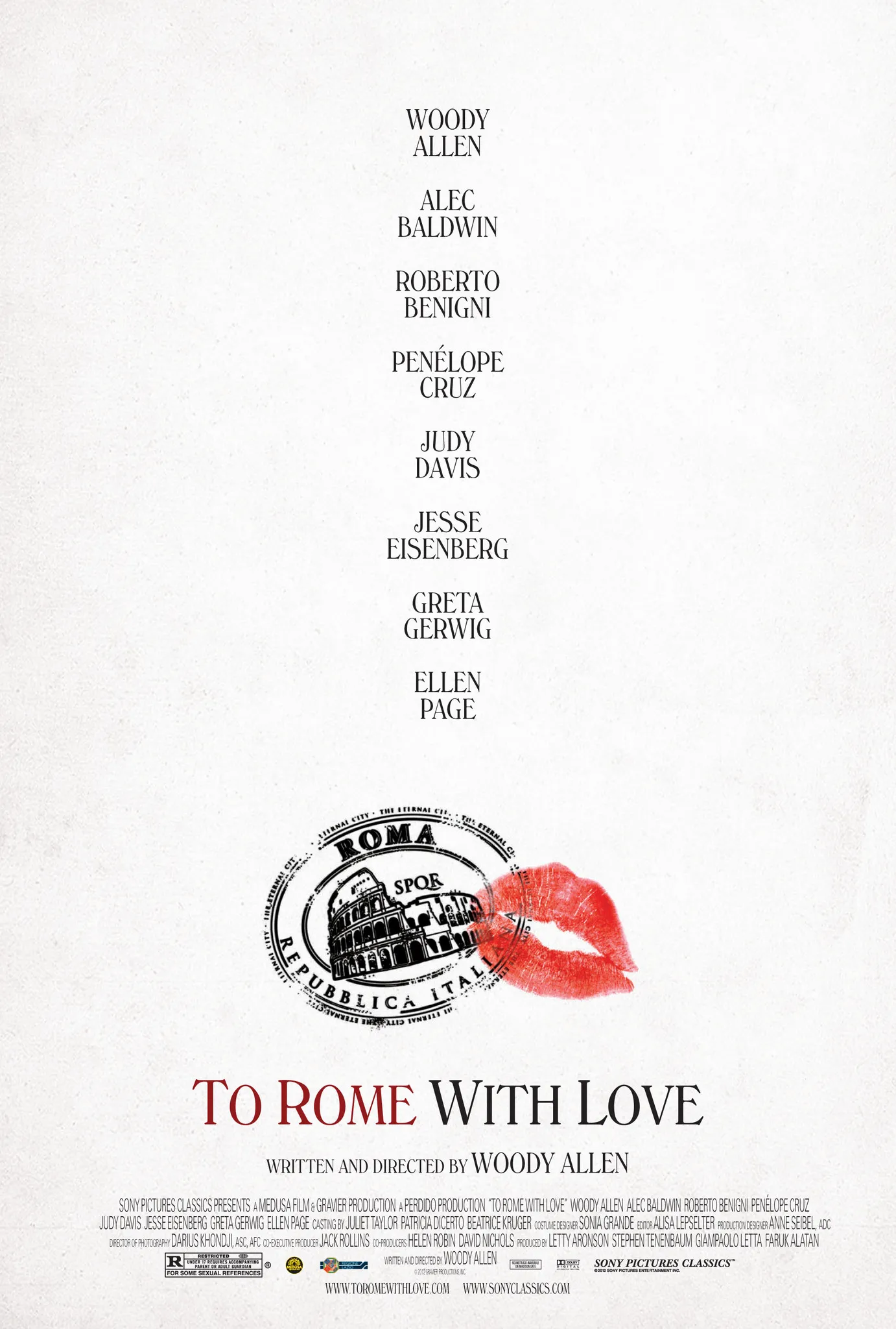  فیلم To Rome with Love 2012