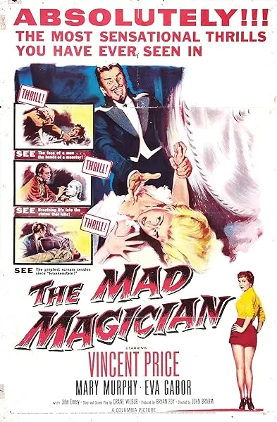  فیلم The Mad Magician 1954