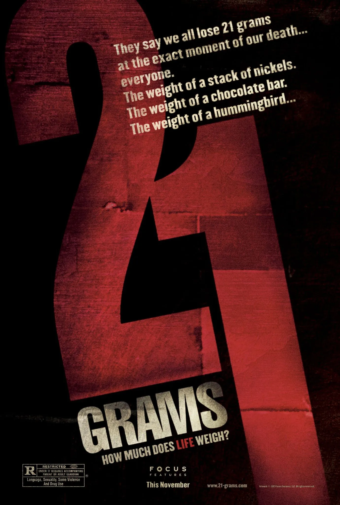  فیلم 21 Grams 2003
