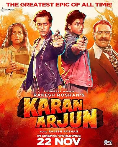  فیلم هندی Karan Arjun 1995