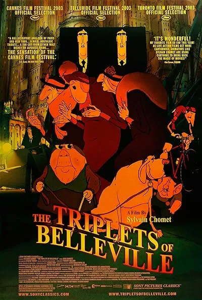  انیمیشن The Triplets of Belleville 2003