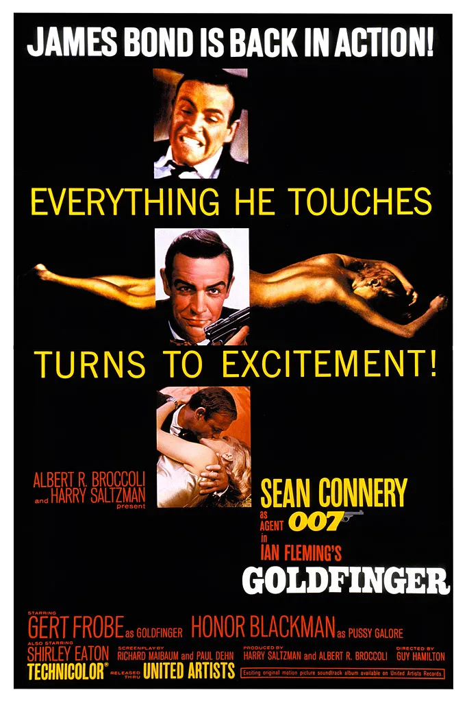  فیلم Goldfinger 1964