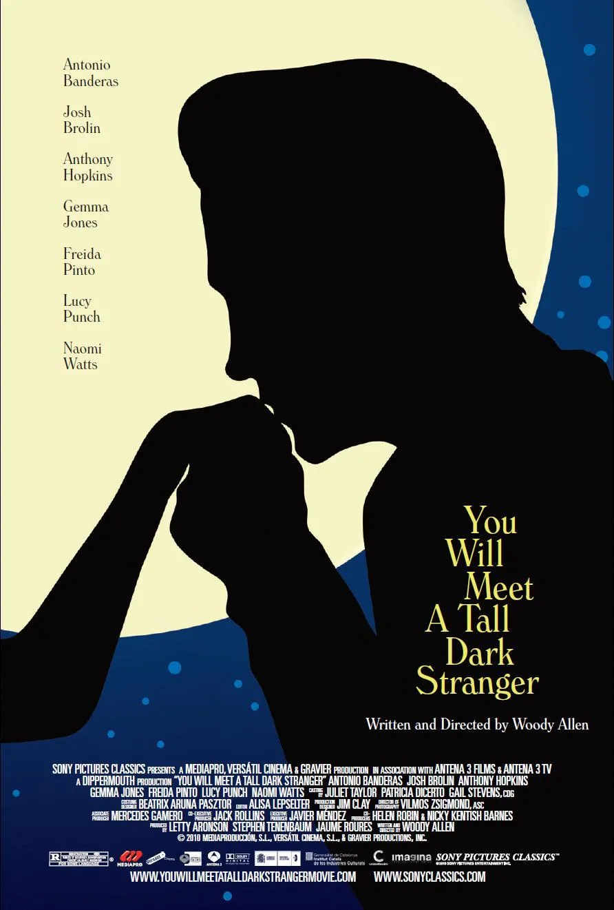  فیلم You Will Meet a Tall Dark Stranger 2010