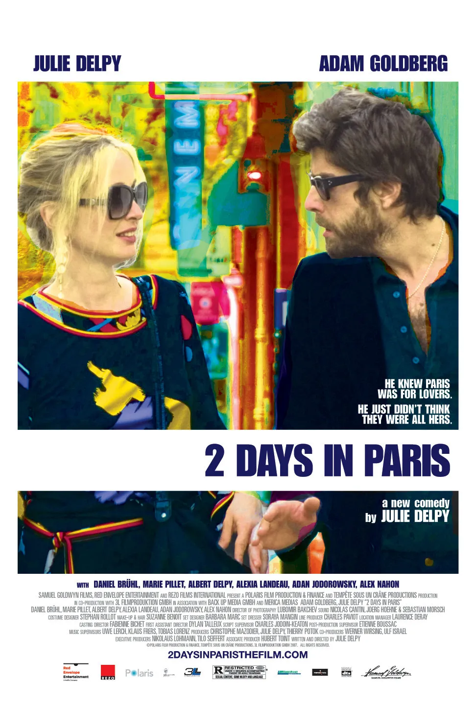 فیلم Two Days in Paris 2007