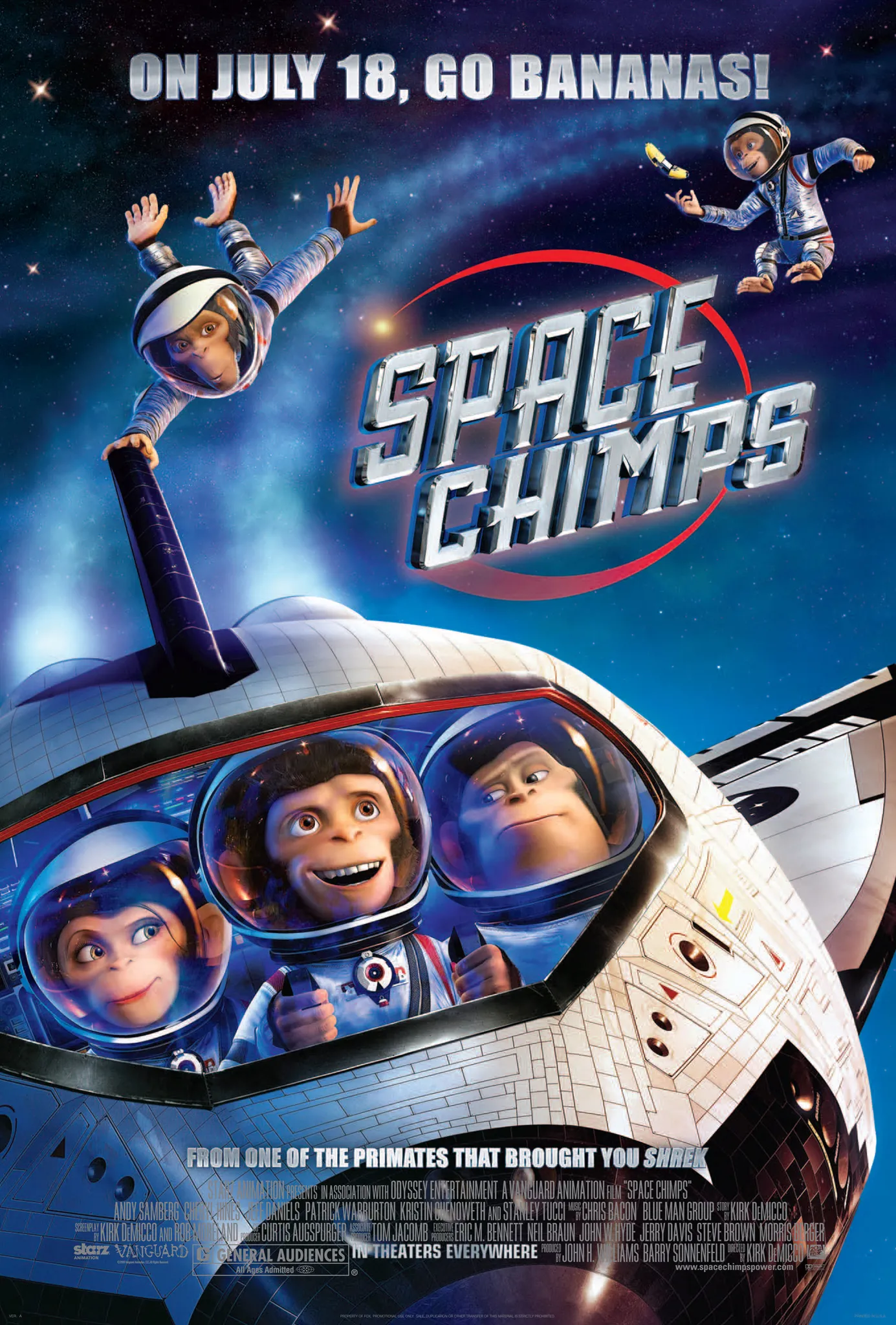  انیمیشن Space Chimps 2008